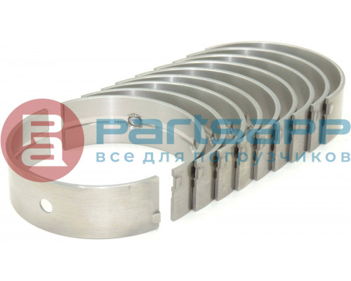 Вкладыши коренные ISUZU 4JG2/4JG1/4JB1/4JJ1 +0,25 (к-т на ДВС)