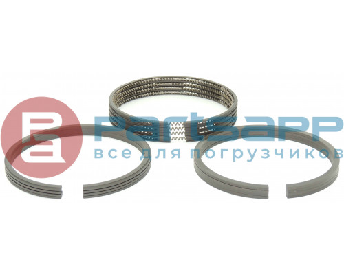 Кольца поршневые HJ493 STD (2*2*4, к-т ДВС 12 шт.)