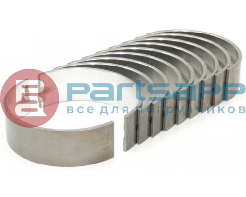 Вкладыши коренные ISUZU 4JG2/4JG1/4JB1/4JJ1 +0,5 (к-т на ДВС)